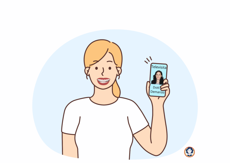 Apparecchio ortodontico e Teleodontoiatria